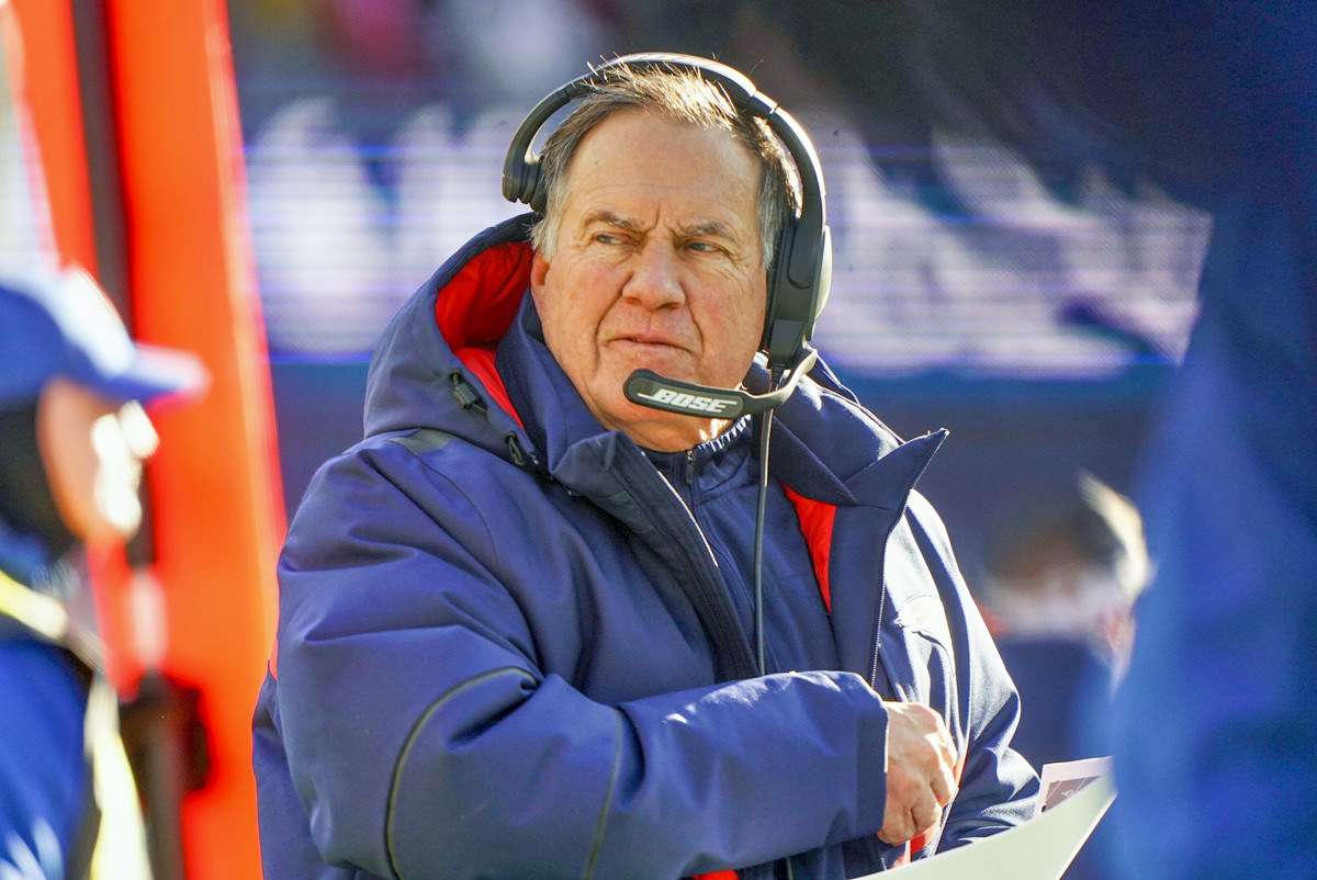 Patriots coach Bill Belichick